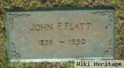 John Franklin Flatt