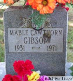 Mable Cawthorn Gibson