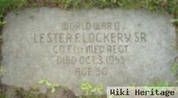 Lester F Lockery, Sr