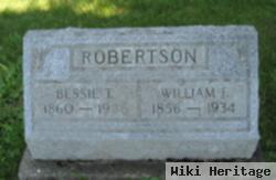 William F Robertson