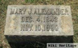 Mary Jane Beatty Alexander