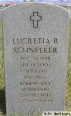 Lucretia Ruth Schnelker