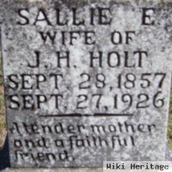 Sallie E. Holt