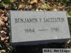 Benjamin F Saltzstein