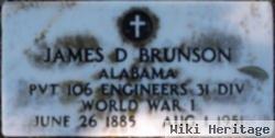 James D Brunson