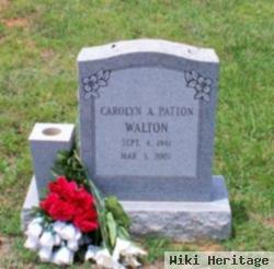 Carolyn A Patton Walton