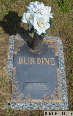 Mrs Georgia Bradley Burdine