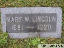 Mary W Williams Lincoln