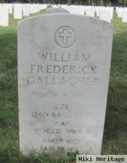 William F Gallagher
