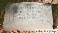 Julia Fay Hurt Carton