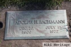 Adolph H. Bachmann