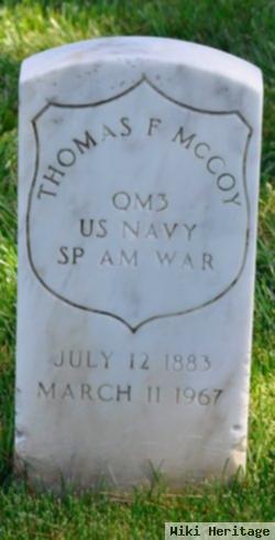 Thomas F Mccoy