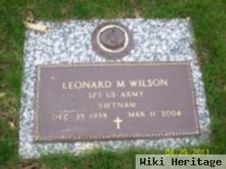 Pvt Leonard M. Wilson