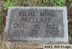 Wilhelmine "minnie" Patzlaff