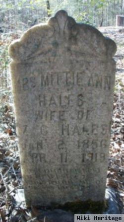 Mittie Ann Hales