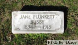 Jane Plunkett Busby