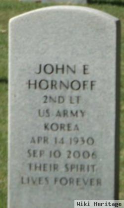 John E Hornoff