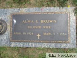 Alma L Peay Brown