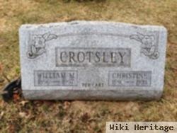 William M Crotsley, Sr