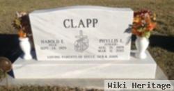 Harold Eugene "peck" Clapp