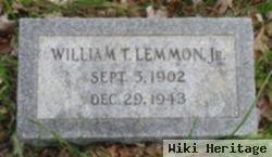 William T Lemmon, Jr