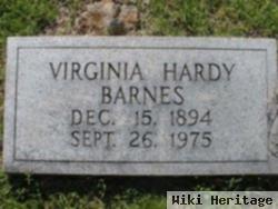 Virginia Stainback Hardy Barnes