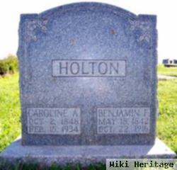 Caroline A Johnson Holton