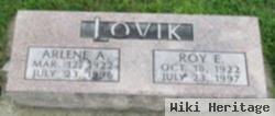 Roy E Lovik