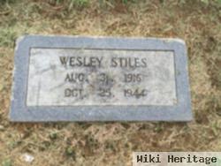 James Wesley Stiles