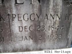 Margaret Ann "peggy" Harper Owen