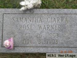 Samantha Ciarra Rose Warner