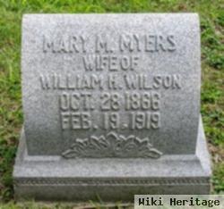 Mary M Myers Huffman