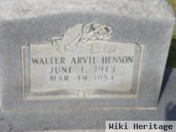 Walter Arvil Henson