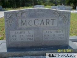 Ara May Hunt Mccart