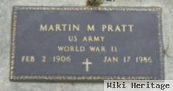 Martin M Pratt