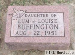 Infant Daughter Buffington