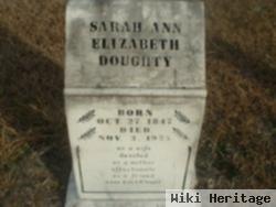 Sarah Ann Elizabeth Doughty