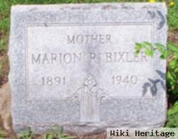 Marion R Galvin Bixler