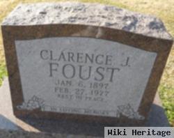 Clarence J Foust