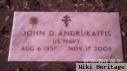 John D Andrukaitis