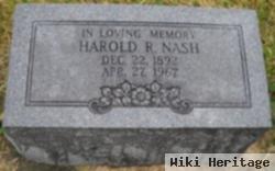 Harold Ray Nash