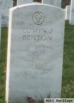 Bugler Edwin J Benton