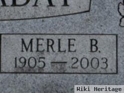 Merle Belva Blaylock Holladay