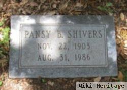 Pansy B. Shivers