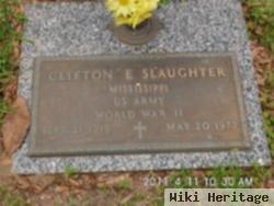 Clifton E. Slaughter