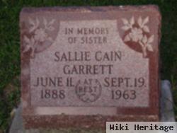 Sallie Cain Garrett