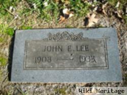 John E Lee