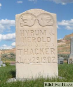 Hyrum (Twin) Thacker