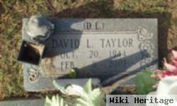 David L. "d.l." Taylor