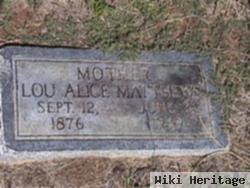 Lou Alice Horn Matthews